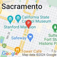 View Map of 1360 16th Street,Sacramento,CA,95814